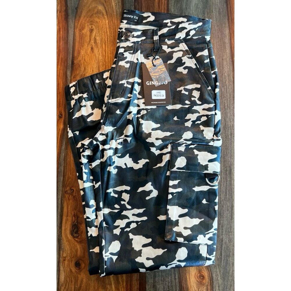 Skinny Fit Urban Camo Joggers
